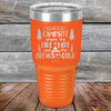 Welcome to our Campsite Where the Fire is HOT & Brews are COLD - Powder Coated Etched Tumbler