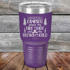 Welcome to our Campsite Where the Fire is HOT & Brews are COLD - Powder Coated Etched Tumbler