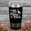 Who gives a Flying Flock - Powder Coated Etched Tumbler