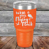 Who gives a Flying Flock - Powder Coated Etched Tumbler