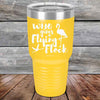 Who gives a Flying Flock - Powder Coated Etched Tumbler