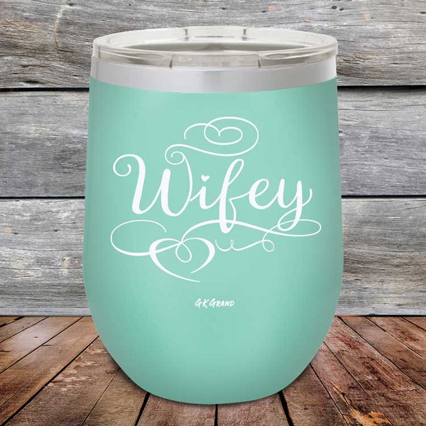 Wifey - Powder Coated Etched Tumbler