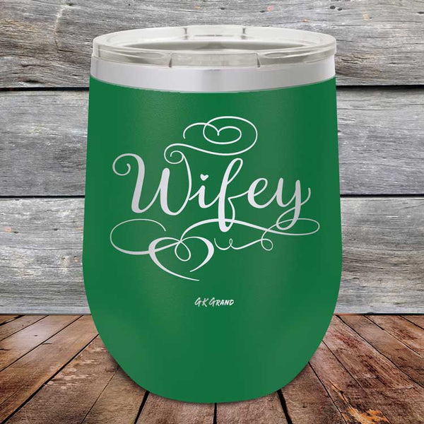 Wifey - Powder Coated Etched Tumbler