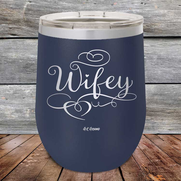 Wifey - Powder Coated Etched Tumbler