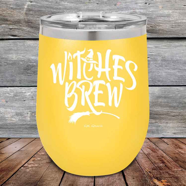 Witches Brew - Powder Coated Etched Tumbler