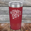 Witches Brew - Powder Coated Etched Tumbler