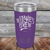 Witches Brew - Powder Coated Etched Tumbler