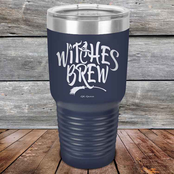 Witches Brew - Powder Coated Etched Tumbler