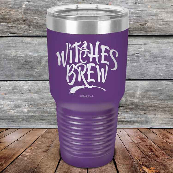 Witches Brew - Powder Coated Etched Tumbler