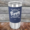 World's Greatest Poppy - Premium Silicone Wrapped Engraved Tumbler