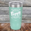 World's Greatest Poppy - Powder Coated Etched Tumbler